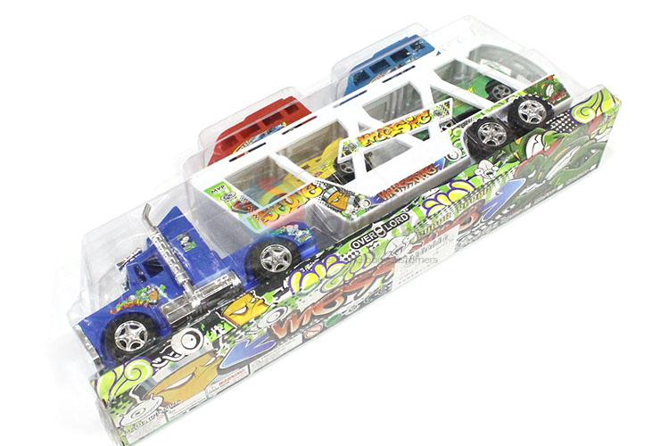 Cheap Inertial Towing Vehicle With 4 Pieces Free-Wheel Vehicl Toy Car