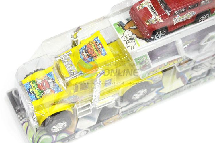 Best Quality Inertial Towing Vehicle With Free-Wheel Vehicle And Hummer Toy Car Set