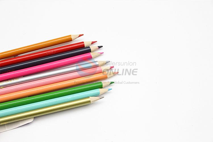 Low Price 12pcs Safe Non-toxic Colored Pencil for Kids