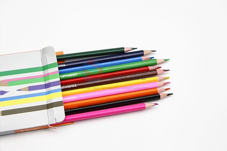 Unique 12pcs Students Stationery Wooden Color Pencil Set