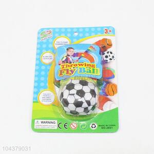 Wholesale best football pattern fly ball sports toy