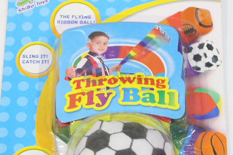 Wholesale best football pattern fly ball sports toy