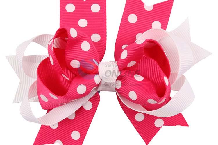 Wholesale Colorful Bowknot Design Hairpin Best Headwear For Girl