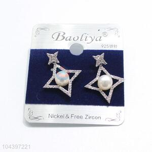 Nice classic cheap zircon earring