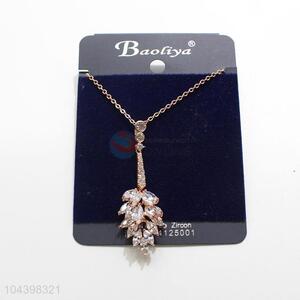 China factory supply zircon necklace