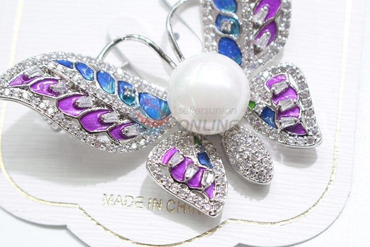 Cool factory price zircon brooch