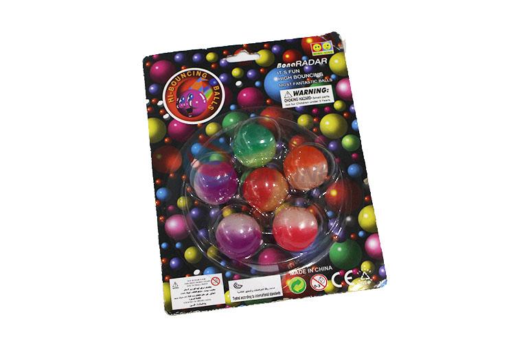 6粒Eyes Bouncy Balls/Rubber Balls Toys Set