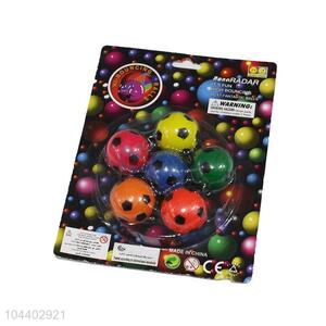 Football Bouncy Balls/Rubber Balls Set