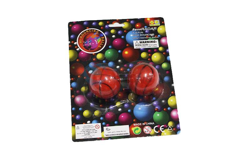 Basketball Bouncy Balls/Rubber Balls Toys Set