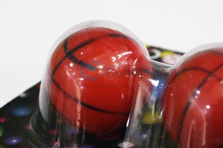 Basketball Bouncy Balls/Rubber Balls Toys Set