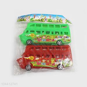 Made In China Pull-back Double Layer Bus Toy