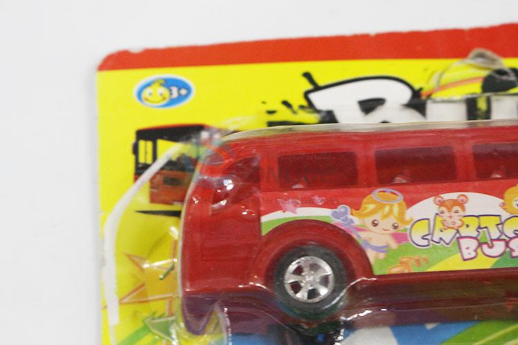 Market Favorite Single Layer Pull-back Bus Toy