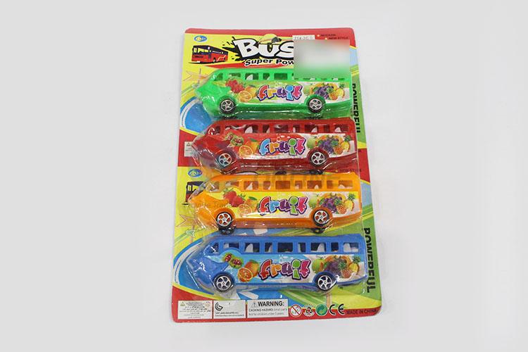 Top Quality Sliding Single Layer Bus Toy