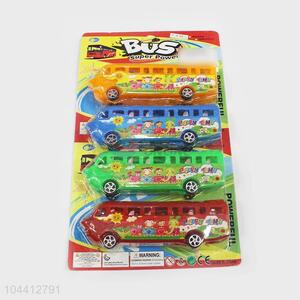 Cheap Pull-back Single Layer Bus Toy