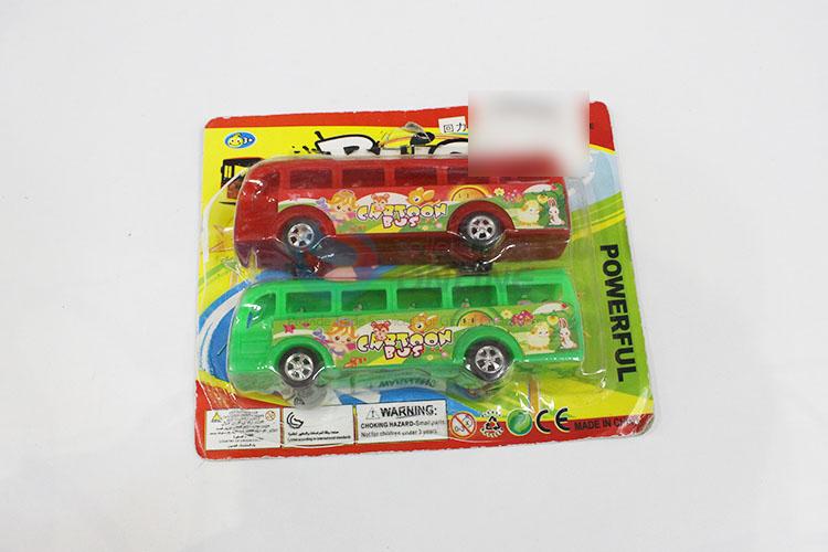 Market Favorite Single Layer Pull-back Bus Toy