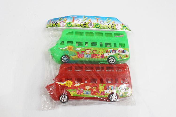 Made In China Pull-back Double Layer Bus Toy