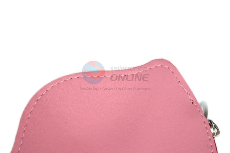 Customized cheap newest pvc lip printing coin bag