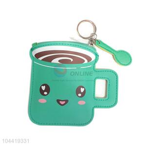 Factory promotional price pvc teacup printing coin bag