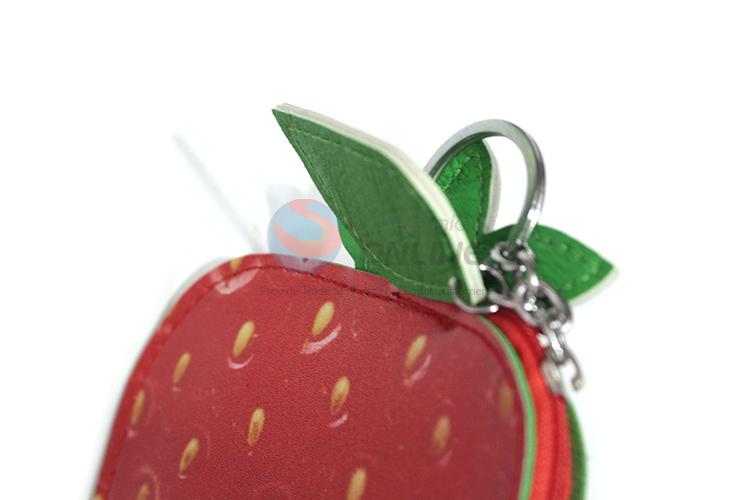 Cheap popular custom pvc fruit printing coin bag