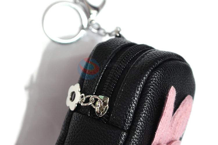 Cute design hot selling pvc applique coin bag