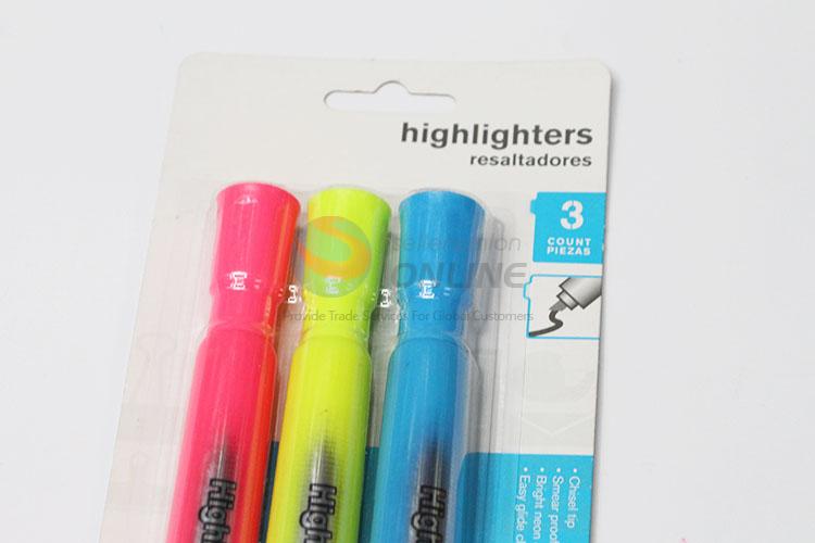 Recent Design Plastic Highlighters Set