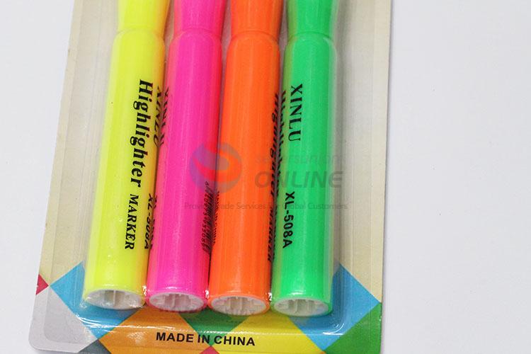 China Manufacturer Plastic Highlighters Set