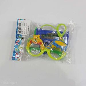 4 Design Cartoon Glasses Water Gun Summer Toys for Children