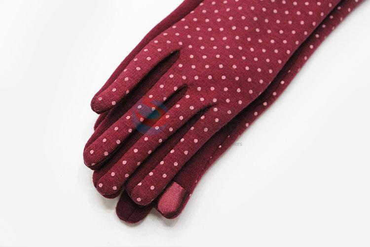 Factory Excellent Winter Women Warm Mitten Fashion Gloves