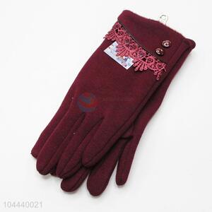 Top Quanlity Winter Women Warm Mitten Fashion Gloves