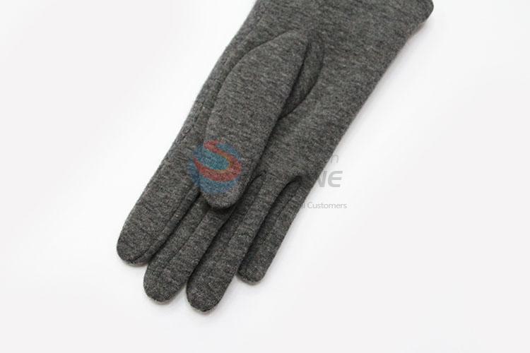 Chinese Factory Fashion Winter Warm Soft Women Gloves