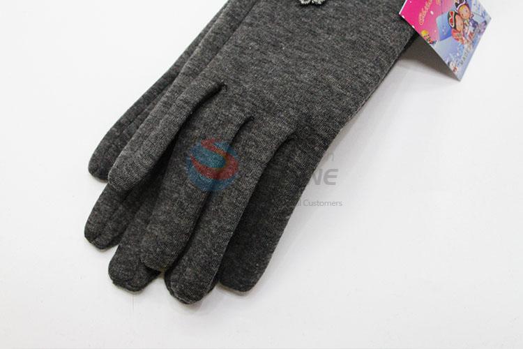 Factory Export Female Gloves Women's Winter Outdoor Full Fingers Mittens Glove