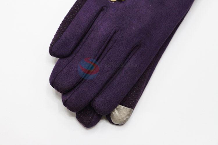 Wholesale Cheap Winter Women Warm Mitten Fashion Gloves