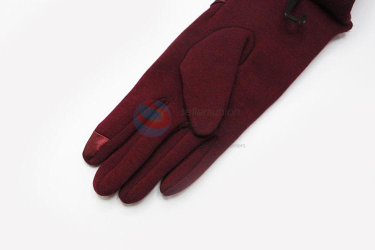 Excellent Quality Fashion Winter Warm Soft Women Gloves