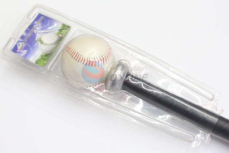 Good Quality Black Baseball Bat with Ball Set