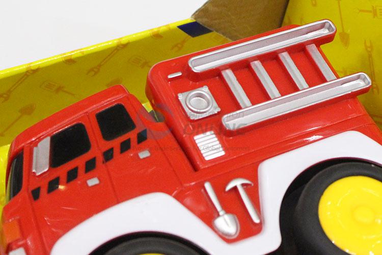 Customized cheap good fire engine toy