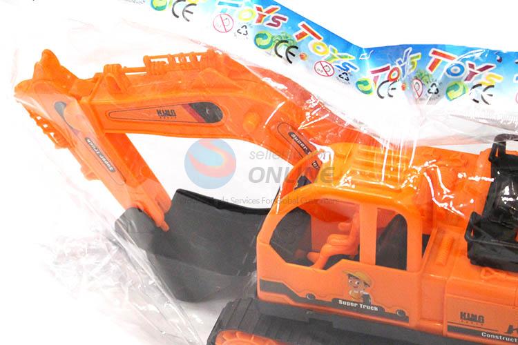 Best Price Hand Cranking Inertia Excavator Plastic Toy Car