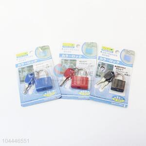 Wholesale Nice Newest Cute Three Colors Padlock for Travel Suitcase