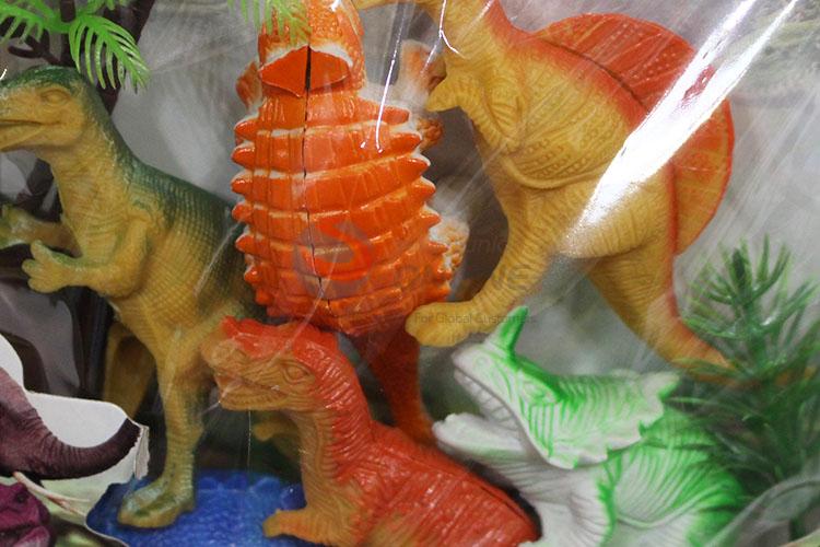 Low price cool 6pcs dinosaur model toy set