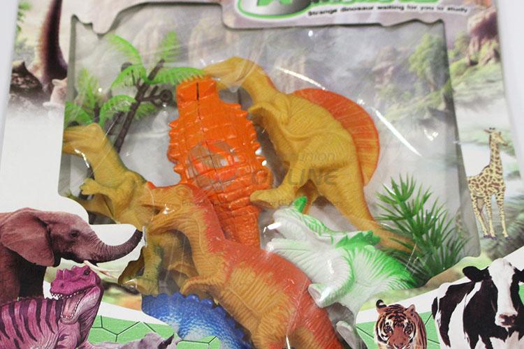 Low price cool 6pcs dinosaur model toy set