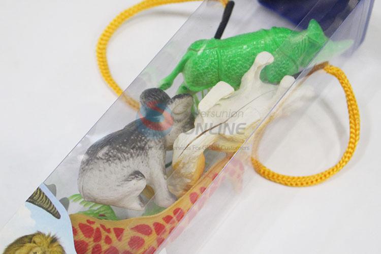 Promotional cool low price animal model toy set