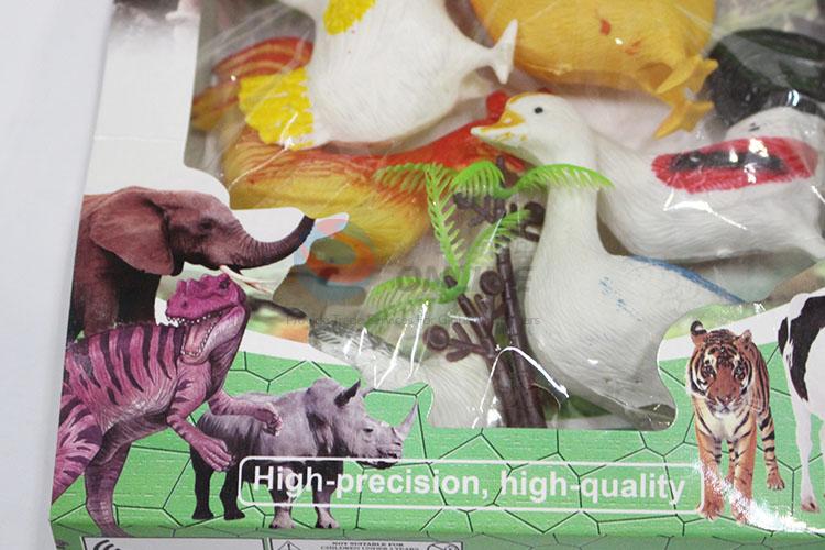 Wholesale top quality farm animal model toy set