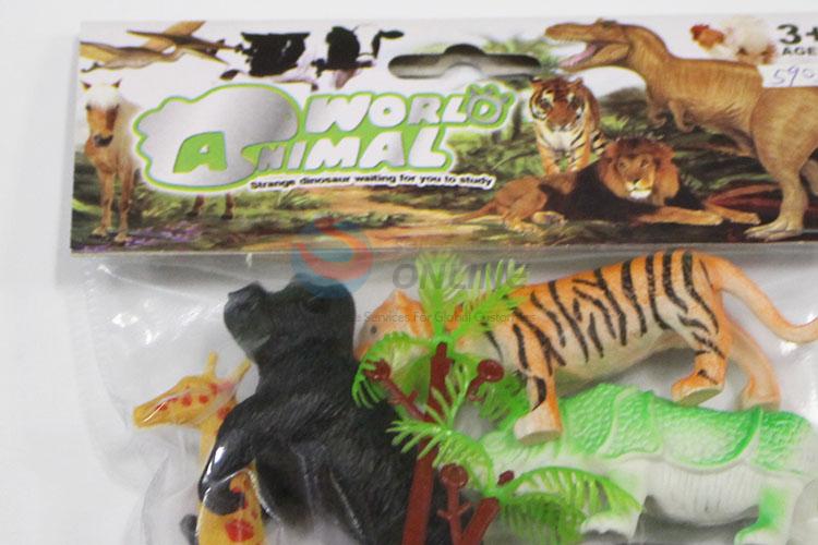 Fashionable low price animal model toy set