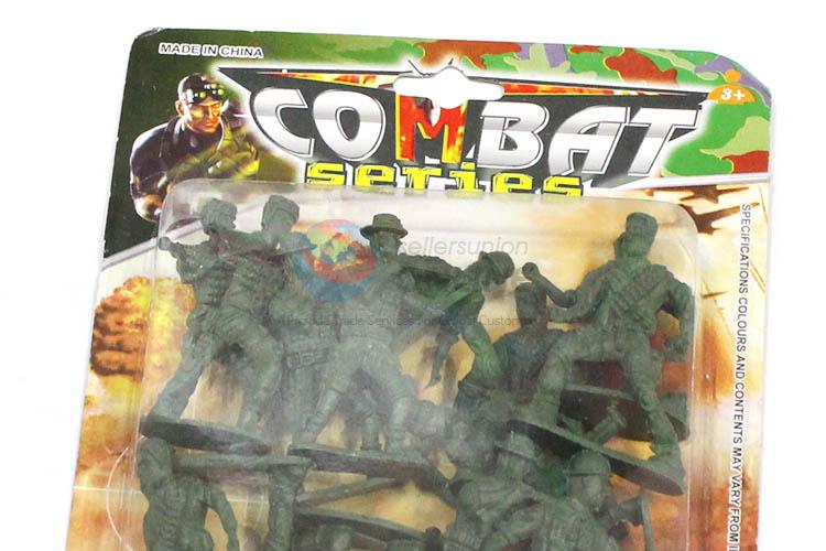 High Quality Plastic Combat Series Simulation Military Toys