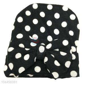 Custom Design Cheap Baby Printing Bowknot Hat