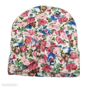 New Trendy Flower Bowknot Hat For Baby