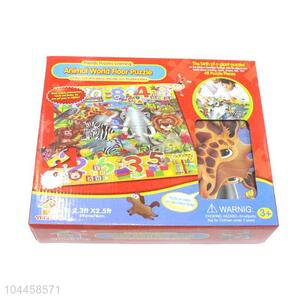 Custom Animal World Floor Puzzle Best Educational Toy