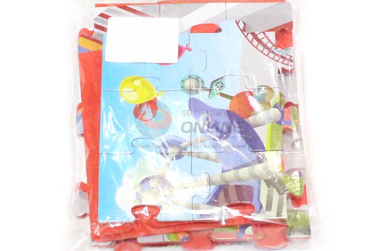 High Quality Circus Pattern Puzzle Kids Educational Toy