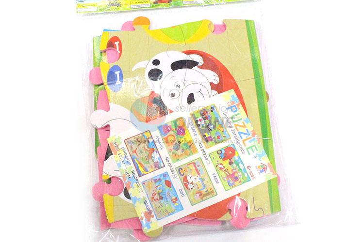 Cute Design Colorful Cartoon Animal Educational Puzzles