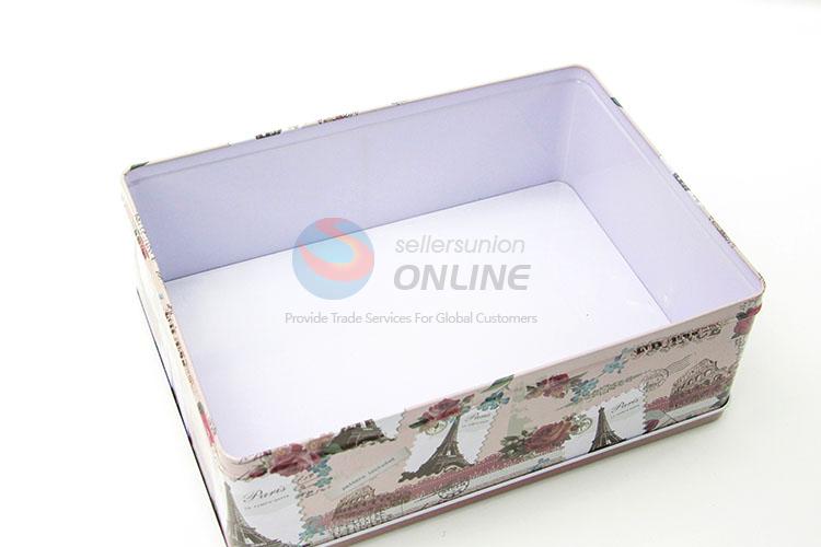 Wholesale Cheap Rectangle Tin Boxes Set for Storage