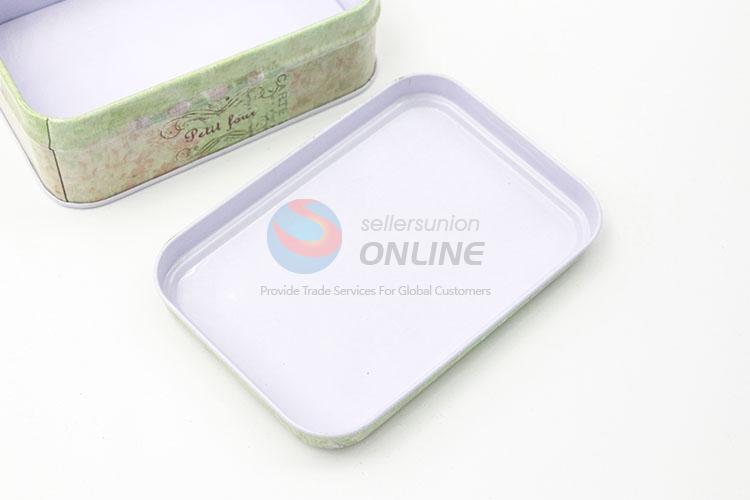 Best Selling Multi-use Rectangle Tin Storage Cases Set